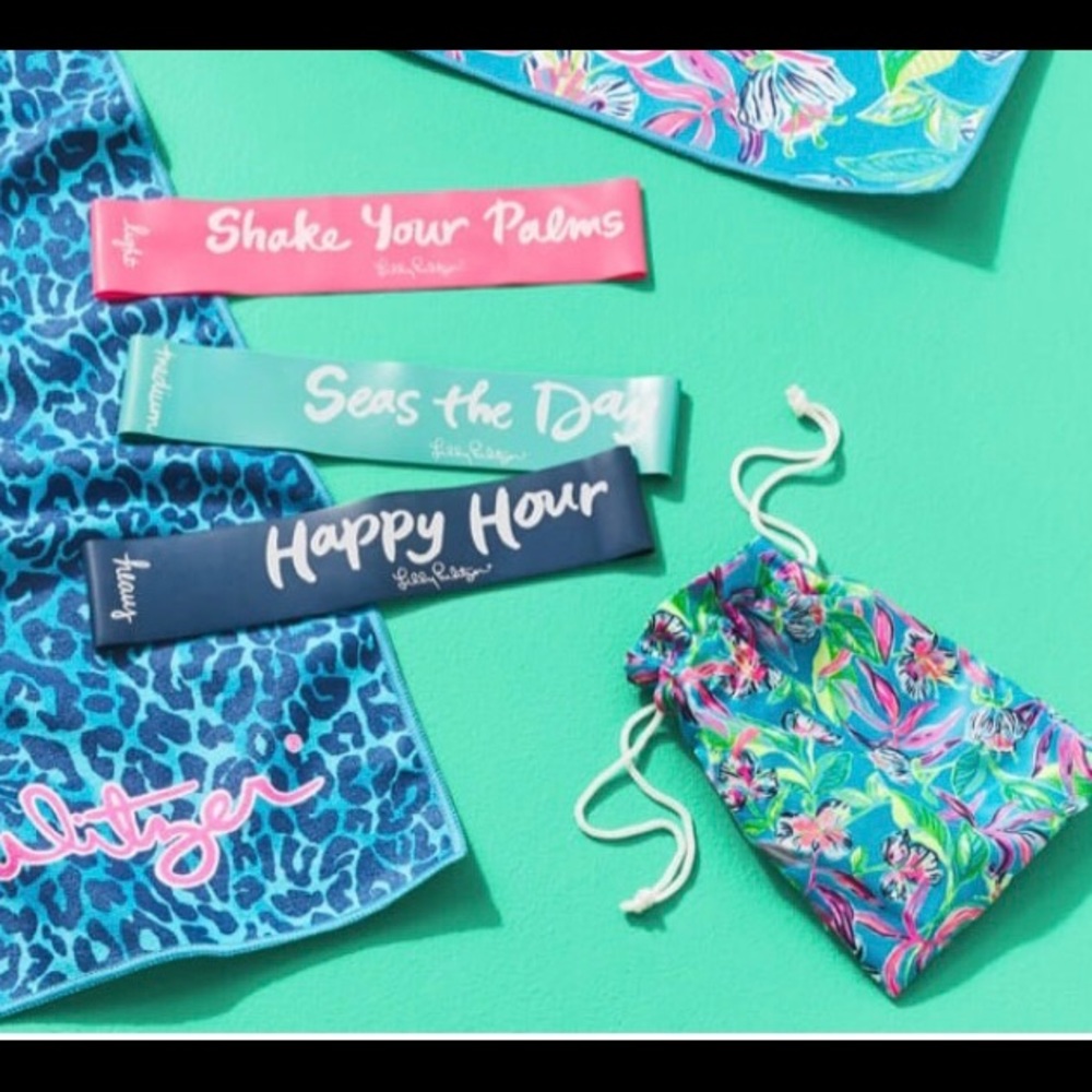 Lilly Pulitzer Resistance bands